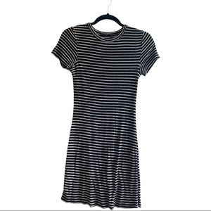 3 for $20 Brandy Melville black and white striped mini dress